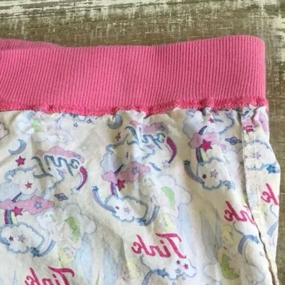 Disney Vintage Y2K VTG 2000s Tinker Bell McBling Graphic PJ Short Shorts Large - Picture 8 of 8